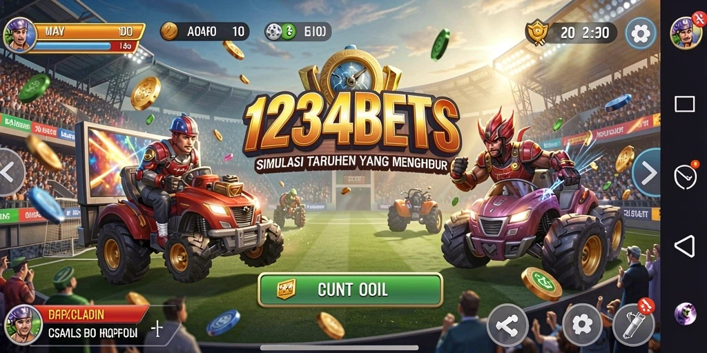 Tampilan gameplay 1234BETS yang menarik dan interaktif.
