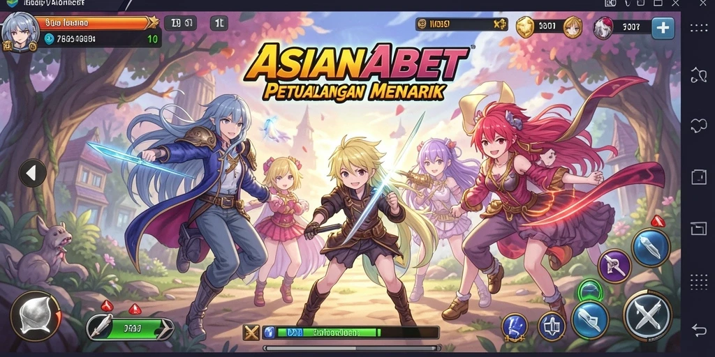Tampilan gameplay ASIANABET yang memukau dan penuh aksi.