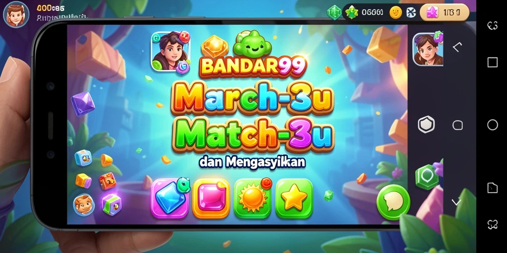 Tampilan gameplay seru dan menantang di BANDAR99.