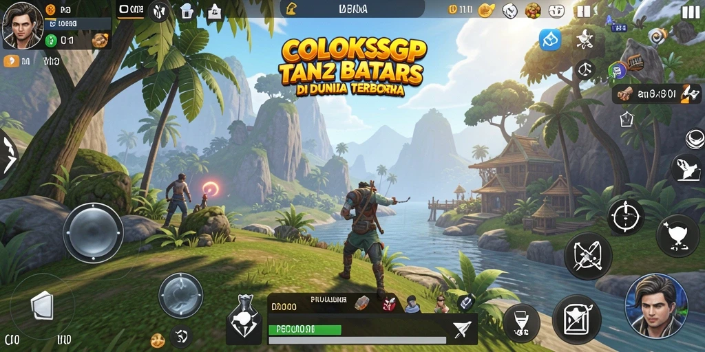 Tampilan gameplay yang memukau di dunia terbuka COLOKSGP.