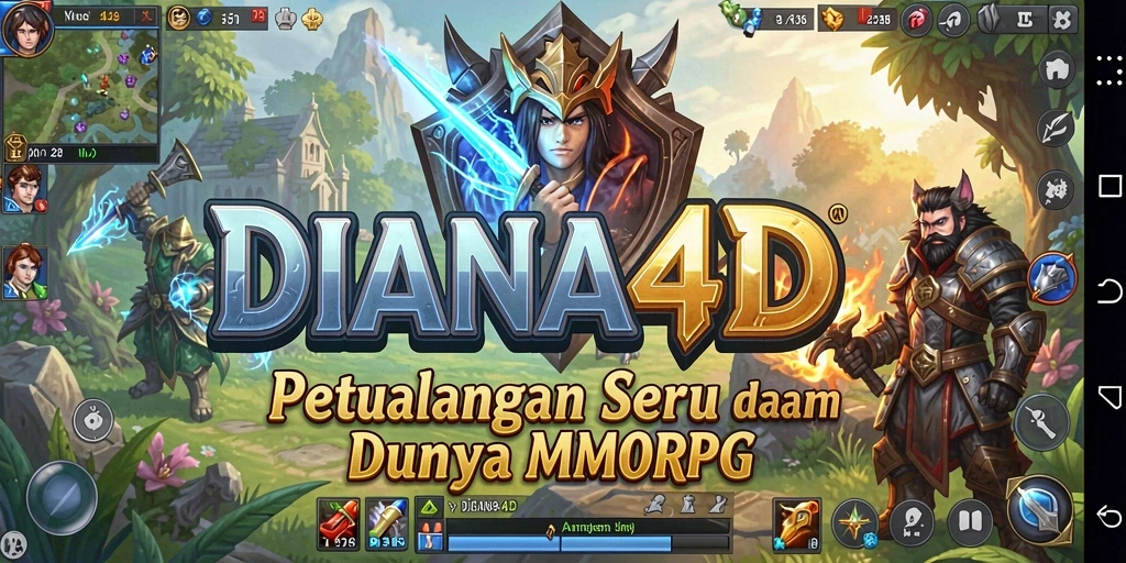 Tampilan menarik dari gameplay <strong>DIANA4D</strong> yang mengasyikkan.