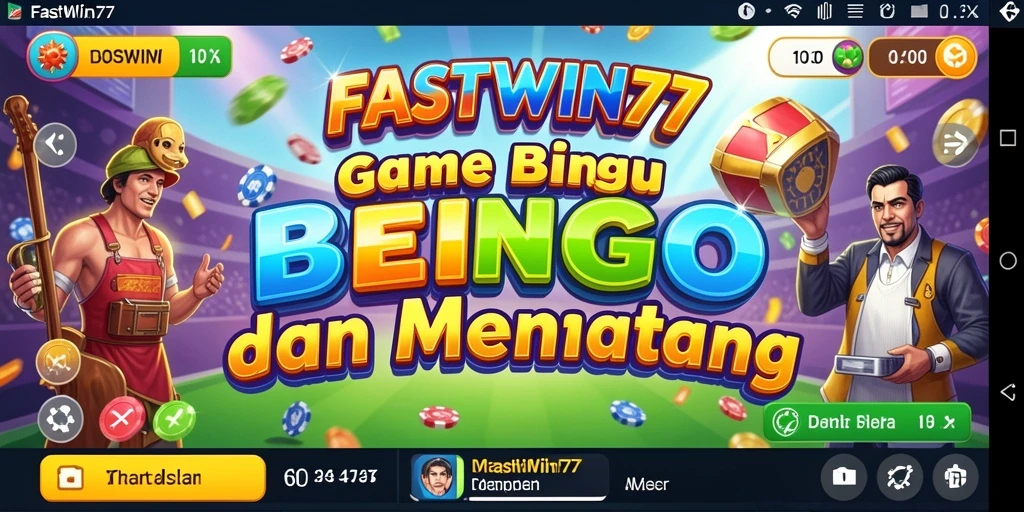 Tangkapan layar gameplay seru FASTWIN77 yang menampilkan suasana Bingo.