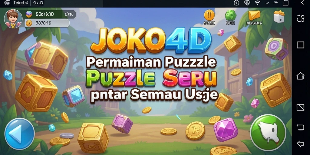 Tampilan gameplay JOKO4D yang menarik dan penuh tantangan puzzle.