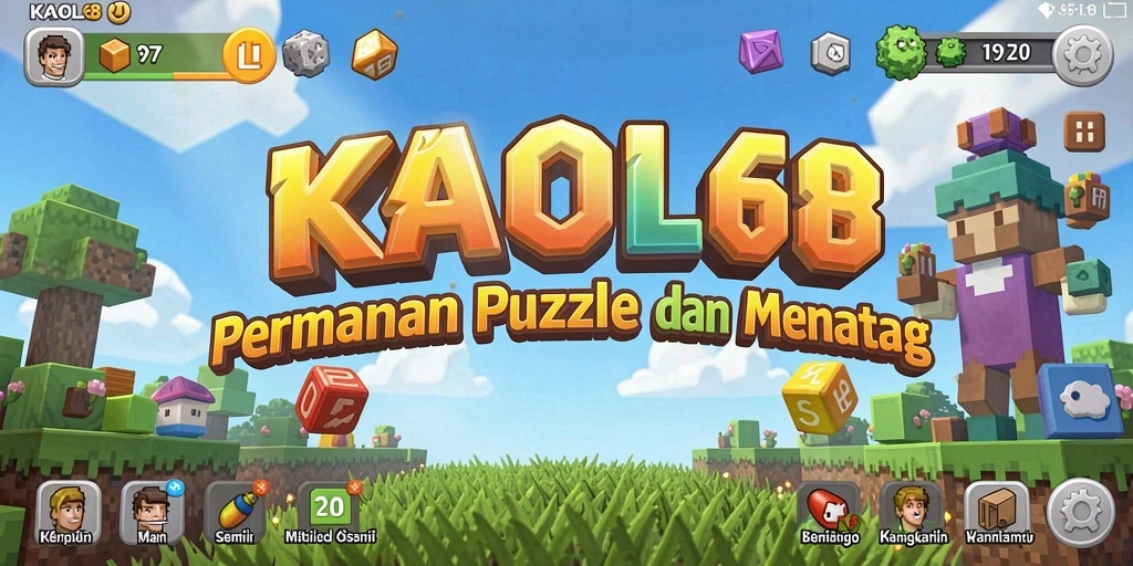 Tampilan gameplay KAOL68 menampilkan berbagai teka-teki menarik.