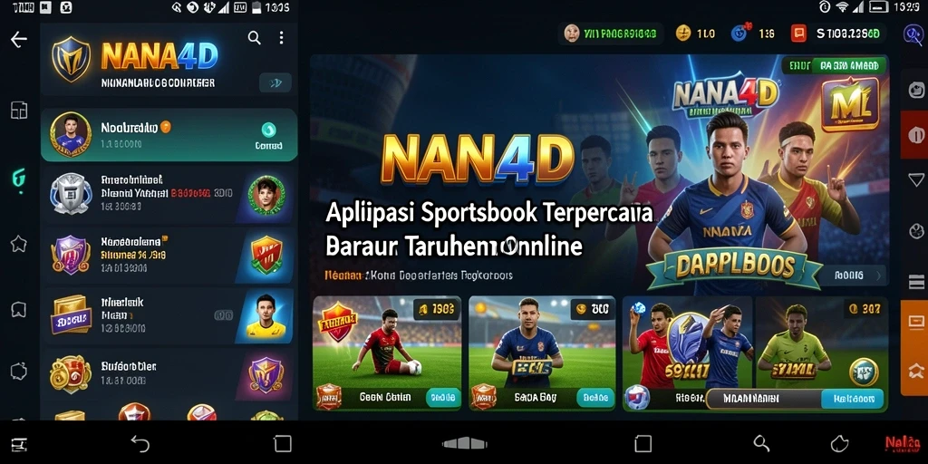 Tangkapan layar NANA4D menampilkan pengalaman taruhan yang menarik dan interaktif.
