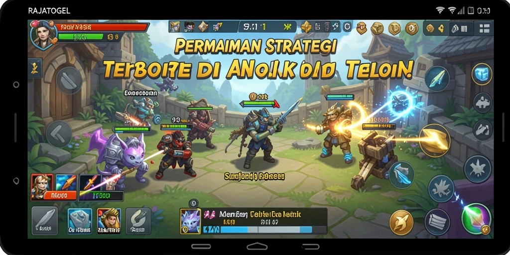 Tampilan gameplay menarik dari game SLG RAJATOGEL.