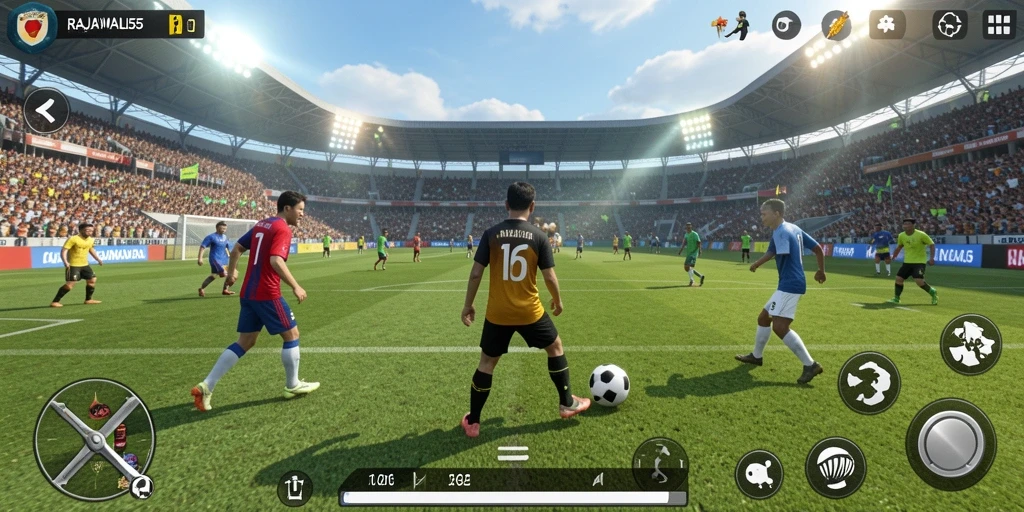 Gameplay RAJAWALI55 yang seru dengan berbagai olahraga menarik.