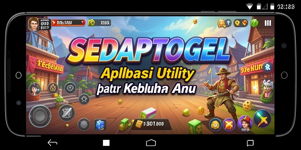 Tampilan antarmuka SEDAPTOGEL yang modern dan mudah digunakan.
