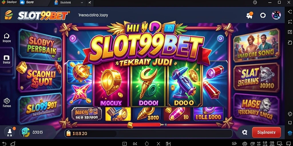 Tampilan gameplay SLOT99BET yang seru dan mengasyikkan.